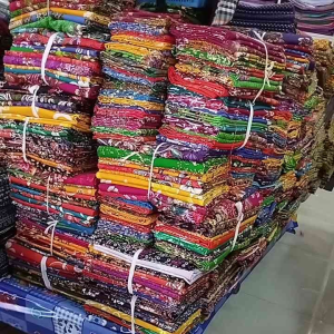 ผ้าถุงประสบการณ์ ลายดอก ผ้าถุงคอตตอน ผ้านุ่งอาบน้ำ ชุดกระโจมอก 10ผืน