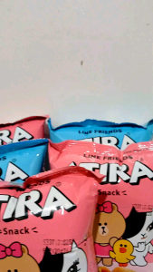 ATIRA Snack Rasa Balado LINE FRIENDS Kartonan Isi 40 Pcs ( SNACK BERHADIAH )