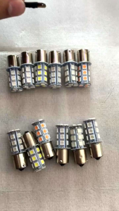 COD LAMPU SEN ATRET KAKI 1 12V KEDIP STROBO LED BAYONET KAKI 1 18LED MOBIL MOTOR