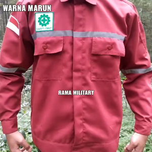 KAMEJA SAFETY PROYEK WEARPACK KERJA PREMIUM
