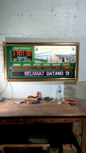 Jam Masjid Jam Masjid Digital Jam Sholat