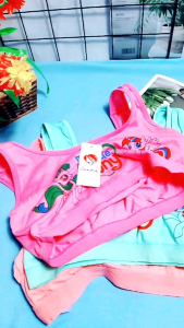 12Pcs Miniset Anak Remaja Tali Besar Cantik Inesia Katun Pakaian Olahraga Fashion