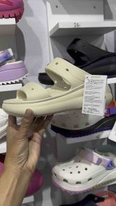 CROCS WANITA CRUSH SLIDE Tinggi 6 cm: Sebuah Pilihan Sepatu Casual Wanita