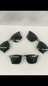 Happy hour toy’s New design Polarized sunglasses for man and women square shape UV protection metal frame