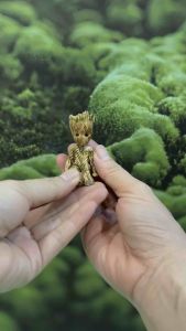 Mô hình Avengers Marvel - Mô hình Groot ngồi suy tư - Guardian Of The Galaxy Vệ binh dải ngân hà - I am Groot - Cao 6cm