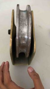 Roda besi super ukuran 15cm || Roda pintu pagar || Roda pintu