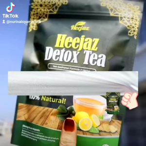 ORIGINAL HEEJAZ DETOX TEA UNTUK KESIHATAN DAN MELANGSINGKAN BADAN