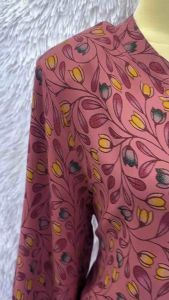 BLOUSE MUSLIMAH WANITA COTTON VISCOSE SIZE 40 - 50 kain Lembut Dan sejuk