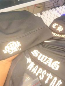 Skull Cap Reflectorized Print Streetwear Daily Warm Hat