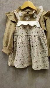 DRESS IMPORT PREMIUM TERBARU ANAK PEREMPUAN USIA 1-4 TAHUN BAHAN SUPER HALUS ADEM NYAMAN LEMBUT