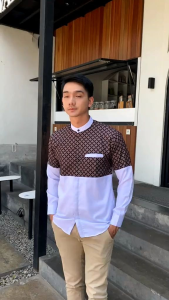 Baju Batik Pria Lengan Panjang / Kemeja Pria Masakini