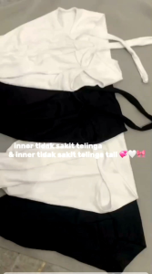 [ 9-13 Tahun Telinga Tali ] Size M/L Inner Budak Sekolah Tidak Sakit Telinga Cotton Lembut