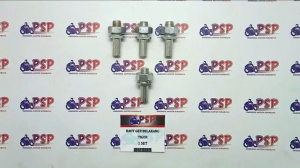 Baut Ger Belakang TIGER (Putih) Set isi 4 / Baud + Mur Gear Warna Putih Untuk TIGER Lama