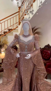 Gaun Pengantin Couple Beskap: Desain & Ukuran