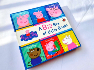 【SG Stock】Peppa pig A Big box of little books set/#Thomas pocket library mini size palm boardbook set
