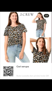 Desain Atasan Elegan: Blouse Leopard & Gaya Desain Klasik