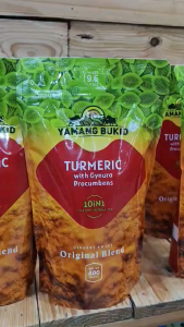 YAMANG BUKID HERBAL TEA TURMERIC with Gynura Procumbens 10IN1 INSTANT HERBAL TEA GINGER SWEET Original Blend 2.4 liters