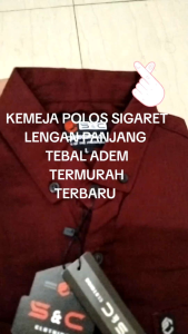 Kemeja Polos Sigaret: Koleksi Tren 2025