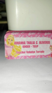 Subject Sticker Label with Name Sticker Label (8pcs subject 8pcs name)