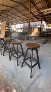 เก้าอี้บาร์ #เก้าอี้นั่งชิว# ตกแต่งบ้าน 65-75 ปรับสูงสุด 65 ต่ำสุด คุณภาพเป็น เก้าอี้ทำงาน เก้าอี้นั่งเล่น เหมือนกัน 55 ปรับกว้างสูงสุด