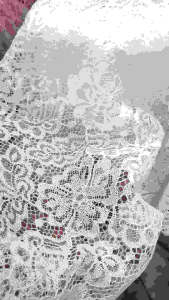 (hrg 2 mtr) Kain Bahan Brokat non Gliter / Bahan Brukat tanpa Gliter