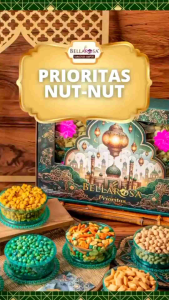 Bellarosa Paket PRIORITAS NUT-NUT 2025 Parsel Lebaran Hampers Idul Fitri