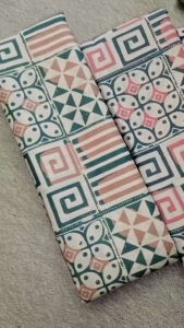 Kain Batik Cap Garutan Series - Motif Kawung Kombi Series - Batik Cap (Bukan Batik Print) - Fashion Batik Pria Wanita - Batik Kombinasi