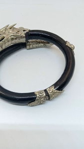 gelang akar Bahar hitam variasi alpaka Fs069
