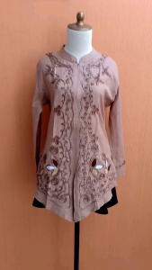 atasan tunik wanita coksu muda DENNIS cewek M blouse lengan panjang MEWAH