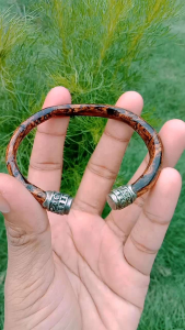 gelang akar Bahar Brahma asli tipe C variasi monel