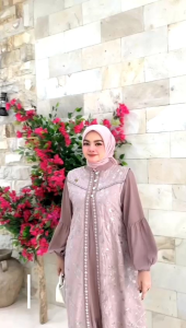 DRESS GAMIS MODE ABIRA TERBARU BY FAYOLA 100%ASLI REAL