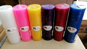 Liwanag Plain Pillar Candle #78 (S#78) Sold per Piece Size :2" Diameter x 6" Height Burning Time: 15-20 Hours Good use for Wedding Good use for Restaurant and Altars