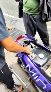 SJ MONORACK FOR YAMAHA MIO SPORTY PLATED