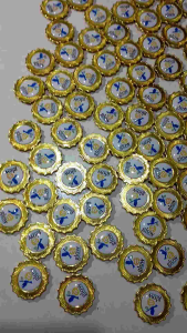 Pin Berlogo Custome Warna Emas Tidak Akan Luntur