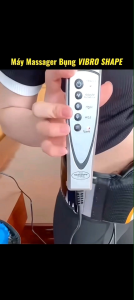 Máy Massage Giảm Mỡ Vibro Đai Massage Rung Nóng Giảm Mỡ Bụng Eo Đùi Giảm cân Giảm béo nhanh