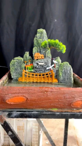 Mô Hình Trang Trí Bể Cá - Hòn Non Bộ Mini - Núi Đá