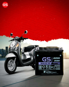 AKI KERING GS ASTRA 6 AMPER 12V GTZ6V AKI MOTOR MATIC VARIO 125 150 PCX ADV CBR ORI ASLI GS ASTRA