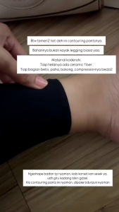 Jafra ELYSYLE CONTOURING PANTS (BLACK - XL) Legging Kesehatan Shaper Shaping Shapewear