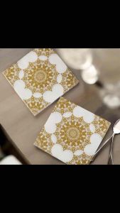 Party Dinner Lunch Napkin Serviettes Disposable Paper Tissues - Colour Happy Smiling Horses Unicorn Hearts Love Print [NSP016]