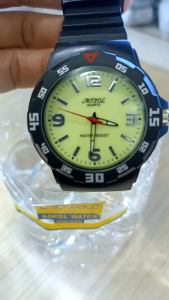 Jam Tangan AOPOL NO923G/N0668G Original Tali Raber Wateresis Pria Diameter 42 mm Free Baterai Cadangan