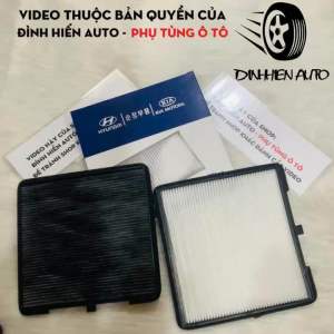 Lọc điều hoà xe Hyundai I10 (2012-21) Morning (2007-21) Picanto (12-21) Eon (Mã: 9713307000)