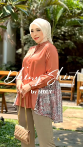 Atasan kemeja wanita Terbaru Dyny Shirt by Mdly