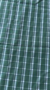 Checkered Fabric Cloth Telasold per yard (60 width Color: Light Green) [Calahan]