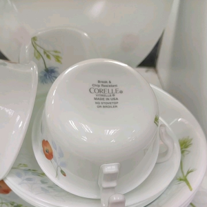 Corelle Set 20 Daisy Fields (cawan ringan)