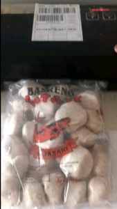 (1paket isi 2pack kemas vakum)Basreng mentah kataji 1pack isi 25butir kemasan vakum