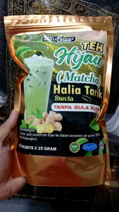Teh Tarik Halia Hijau (Matcha) POUCH BAG-Anxiety/Gerd/Tolak Angin