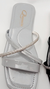 RAFFLESIA sandal flat wanita tali silang mutiara nonslip bs19