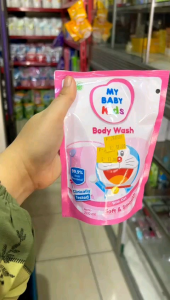My Baby Kids Body Wash Soft & Smooth 200 ml Sabun Mandi Cair Refil Anak-anak Doramen