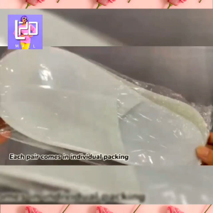 4mm 1 Pair White Toweling Open Closed Toe Slippers Hotel Disposable