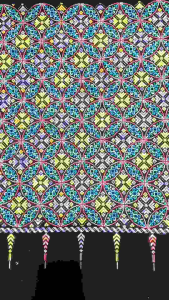 ผ้าผืนผ้าฝ้ายเนื้อนุ่ม งานชาวเขาปักมือเต็มผืนใช้เวลาปัก 10 เดือน งานสั่งปักผ้าใหม่ไม่เคยใช้งาน by Hill Tribe In Style